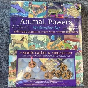 Animal Powers Meditation Kit by Monte Farber & Amy Zerner New In Sealed Box! NWT